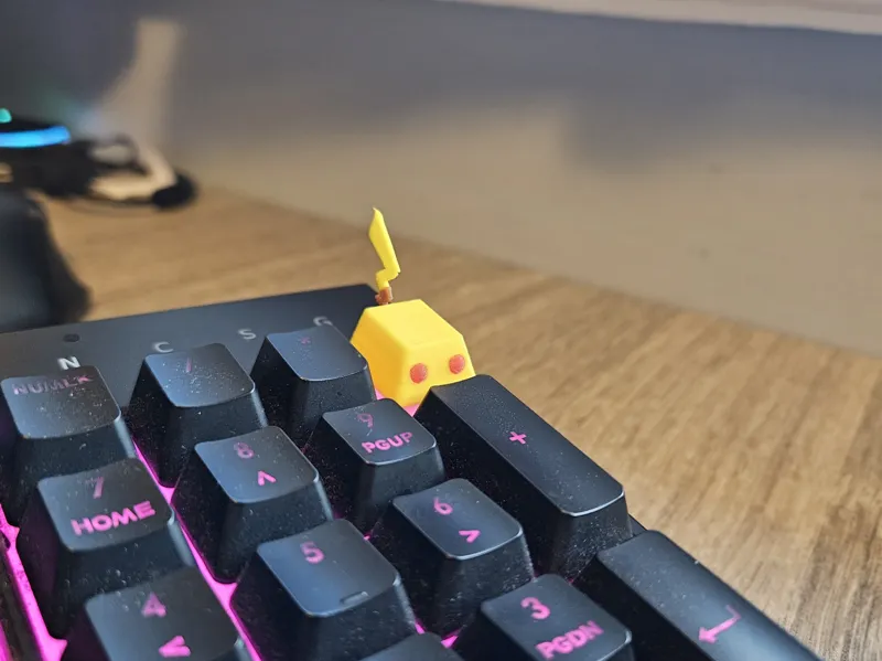 Pikachu Keycap