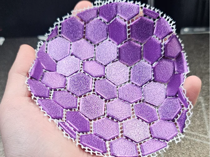 Round Snake skin Cup Coaster