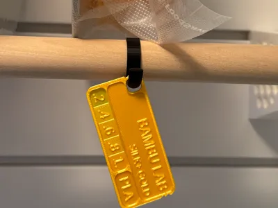 1 inch dowel Holder for Favorite Filament Sample