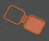PLA-0.2mm layer, 3 walls, 100% infill