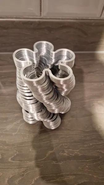 Ressort fidget fleur à 5 pétales