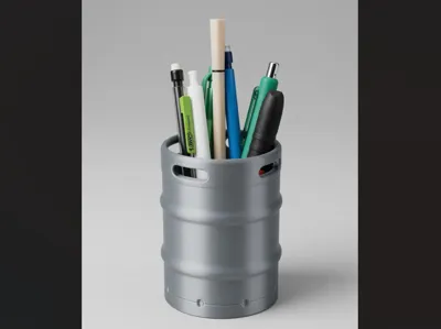Keg Pen Holder ,Organizer, storage 