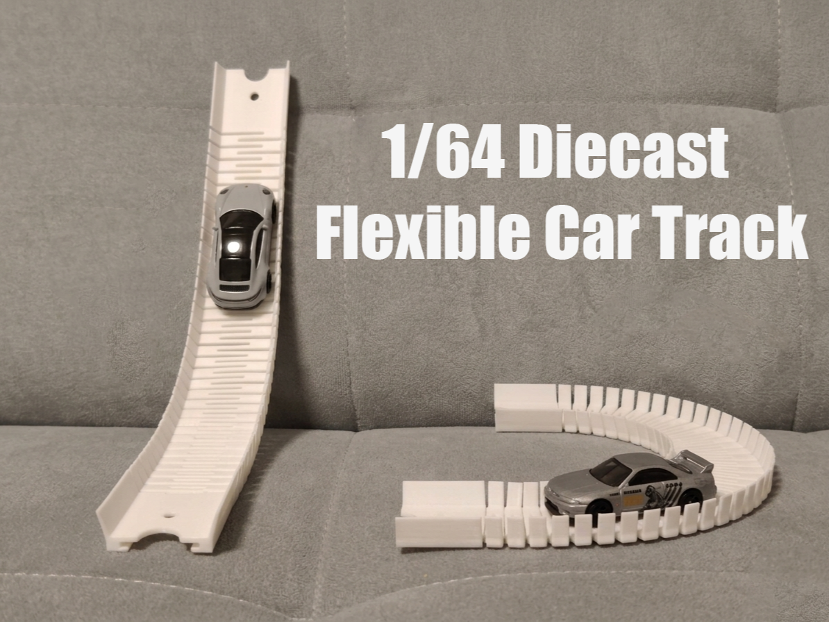1/64 Diecast Flexible Modular Car Track 