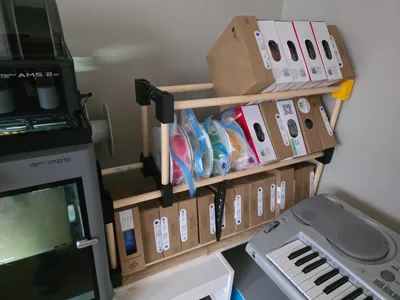 Rack for 21mm dowel