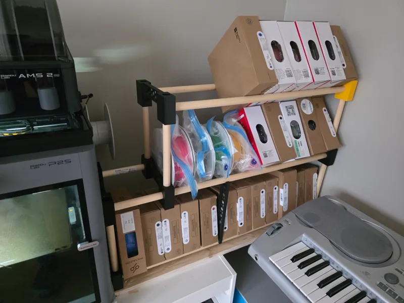 Rack for 21mm dowel