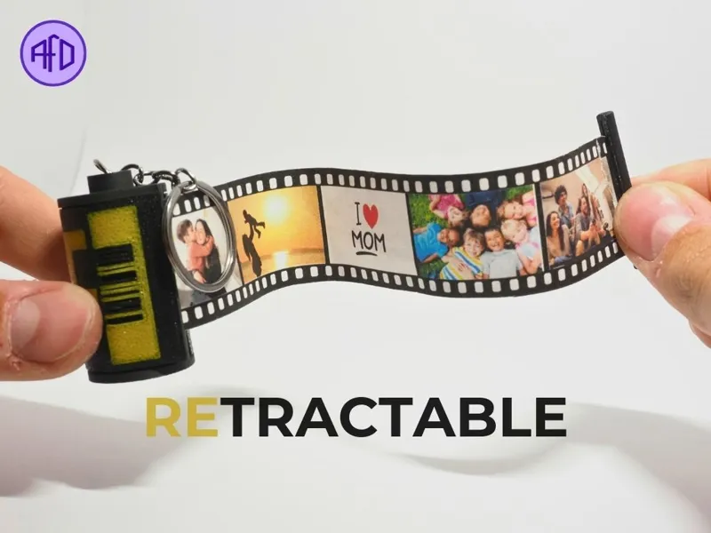 PHOTO FILM KEYCHAIN