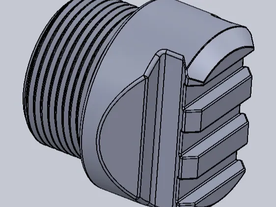 Buffer Tube Thread to Picatinny Adapter