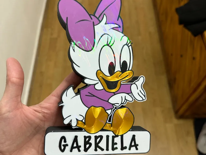 Dibujo Deisy Donald decorativo