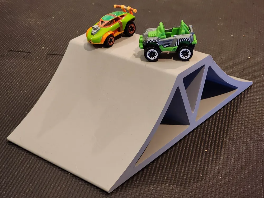 RC Car Ramp - Flat Top - Free 3D Print Model - MakerWorld