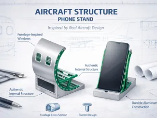 Phone Stand - Aircraft Structure