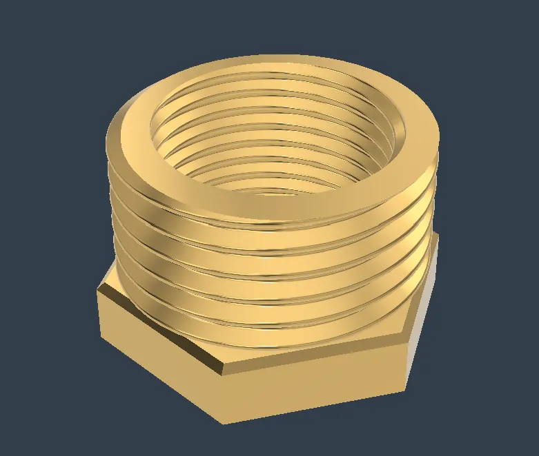 Adapter G 3/8" x G 1/2"