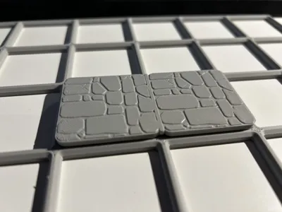 2x1 Floor Section for Gridfinity Dungeon Kit