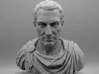 mezzo busto giulio cesare