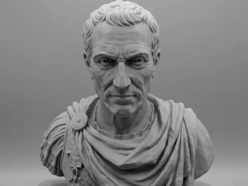 mezzo busto giulio cesare