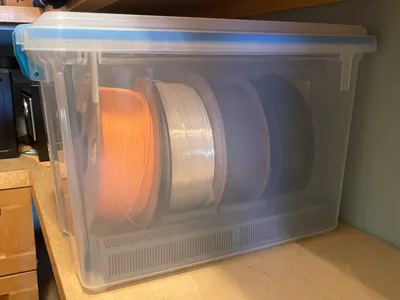 Sterilite 20qrt 4-spool drybox with desiccants