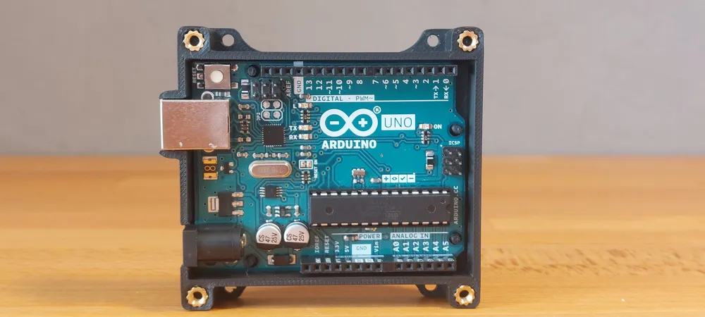 Compact Arduino Uno Case by LayersLab MakerWorld: Download Free 3D Models