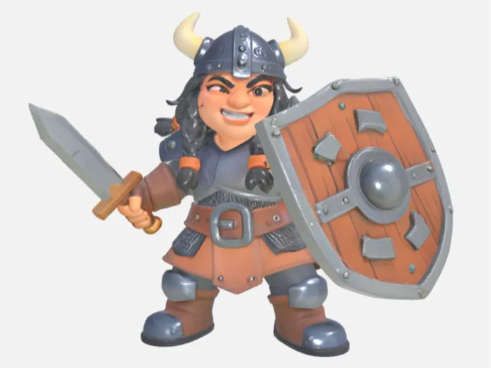 Mini Shieldmaiden 2 - Minifigure - collectors