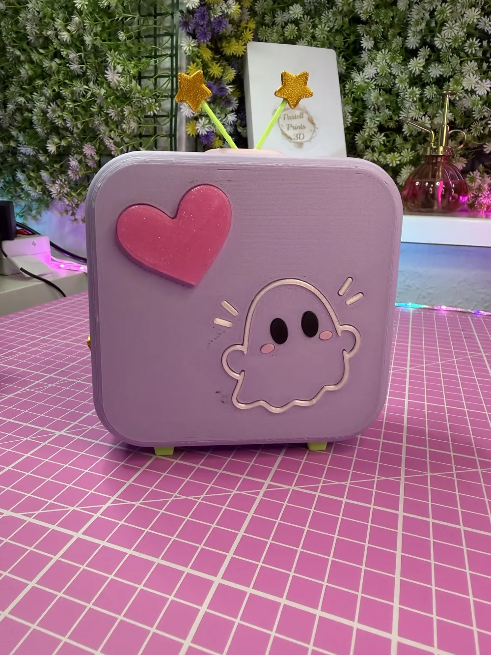 Boo TV - Silly cute Ghost - Free 3D Print Model - MakerWorld