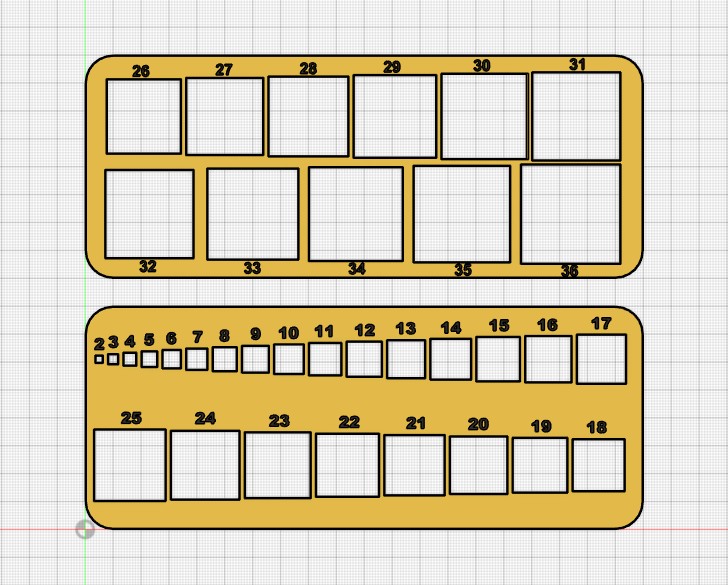 Miniatura 1 do modelo 3D Geometric Templates