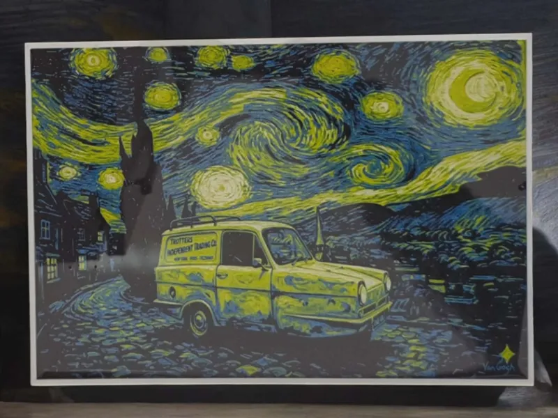 Only fools and horses Van Gogh hueforge