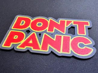 Don't Panic Badge