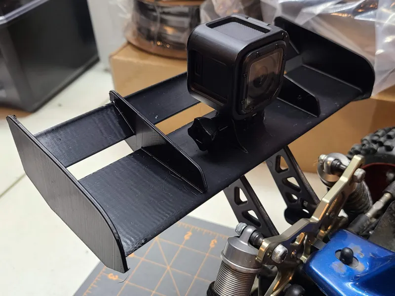 1/8 Buggy Wing with GoPro Camera Mount