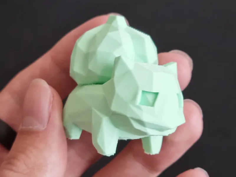 Bulbasaur Pokemon Low Poly