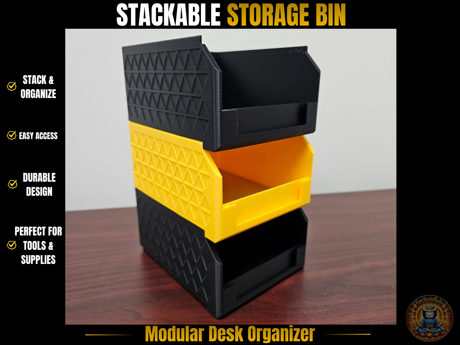 Stackable Storage Bin