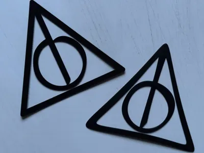 Deathly Hallows Bookmark [Harry Potter]