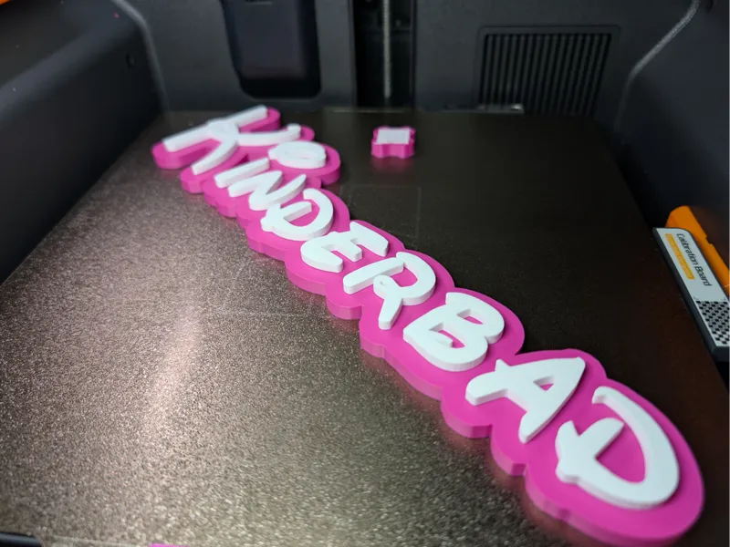 Türschild Kinderbad - Comic Stil -