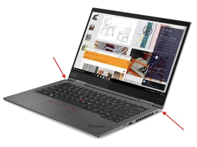 Lenovo Thinkpad X1 Yoga gen4 feet
