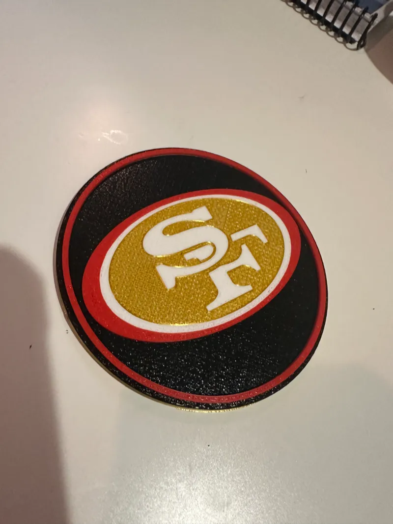 49ers Coaster - 4 Colors A1 Mini