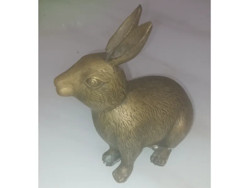 GoldenRabbit Statue Ancient China Bronze Sculpture