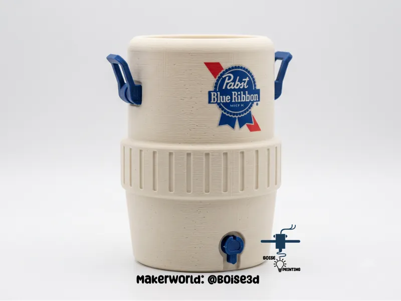 Pabst Blue Ribbon – Igloo Cooler Koozie