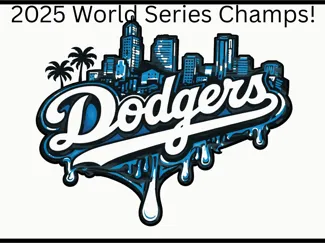 Baseball Dodgers wall art