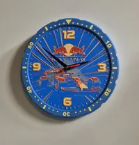 the bezel, ring, and clock hands