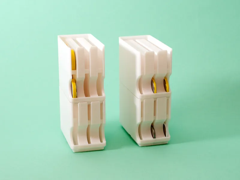 Stackable Gridfinity Coin Battery Holder