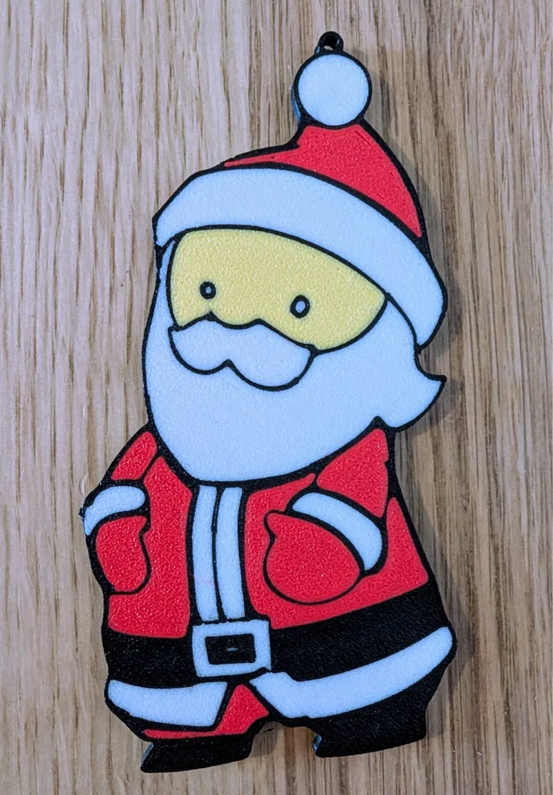 Santa Claus christmas tree hanger
