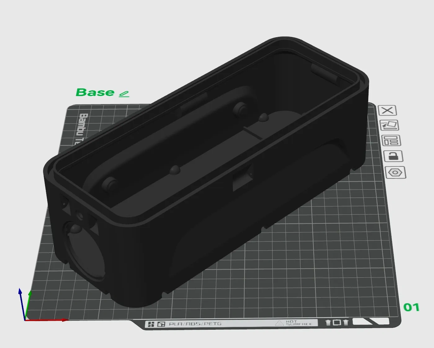 Miniatura 1 do modelo 3D 倒扣的干燥箱 v1.1