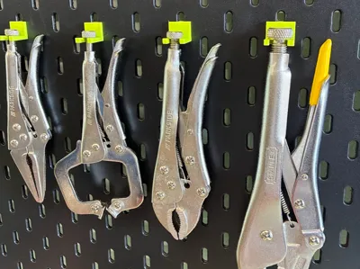 Vise Clamp Supports for Ikea Skadis