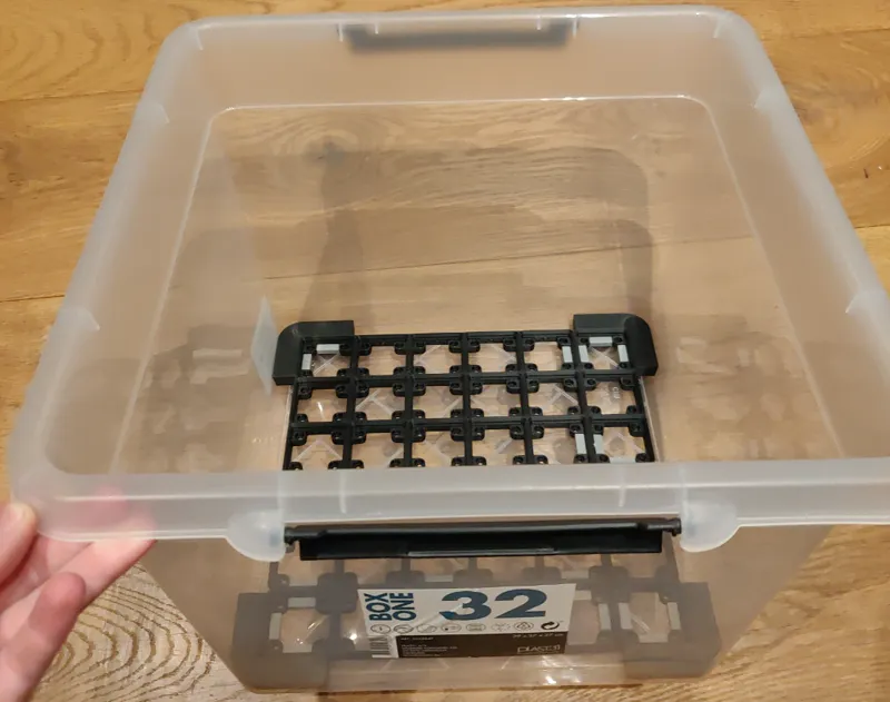 Gridfinity - Action Box One 32 Base Corner Adapter