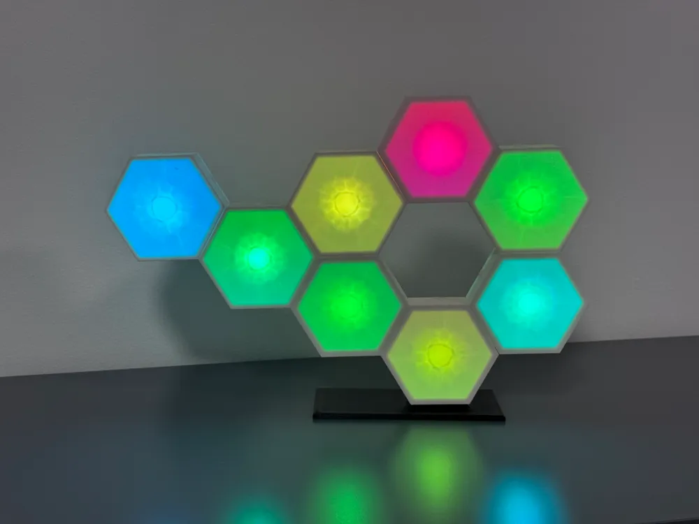 Maker Led Panel Hexagon Lights Panels - Free 3D Print Model - MakerWorld