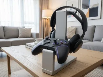 pro headset and controller stand view 3