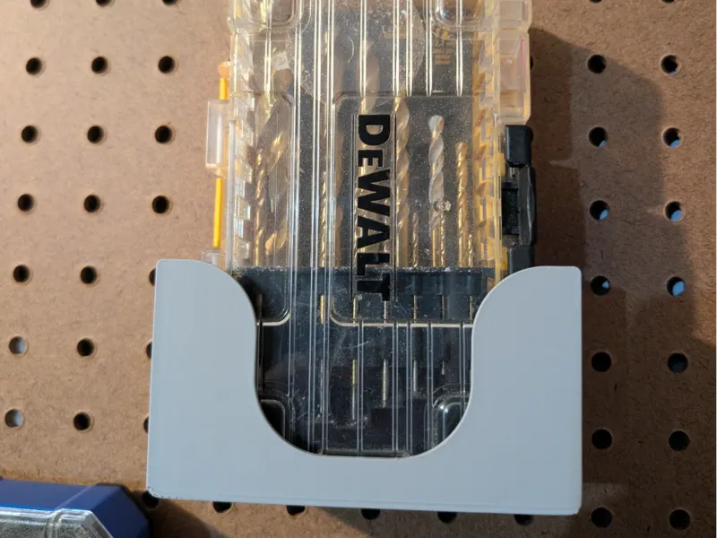 DeWalt Drill Bit Pegboard Holder