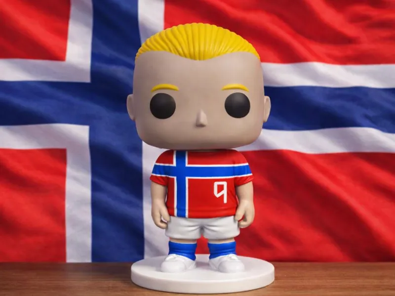Haaland football Norway World cup Funko Pop