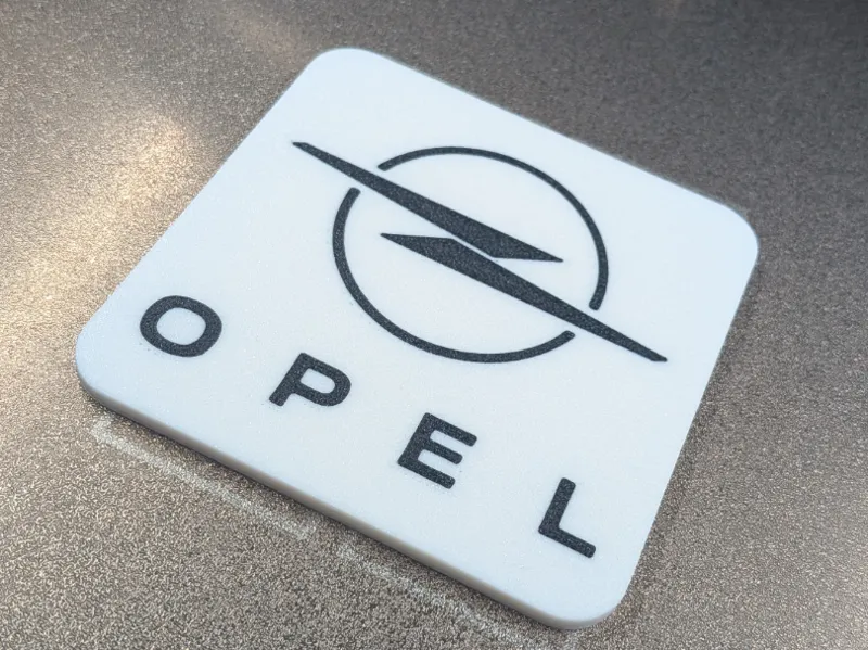 Untersetzer Bierdeckel Bier Deckel Opel Logo 95x95