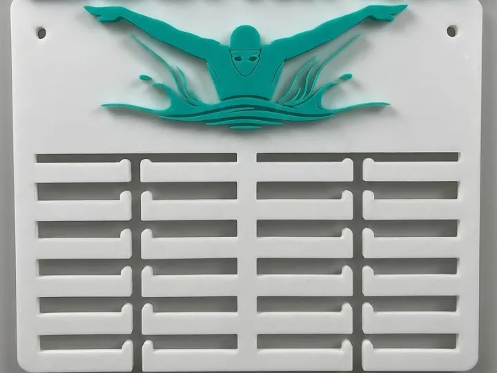 Medagliere nuoto "personalizzabile"