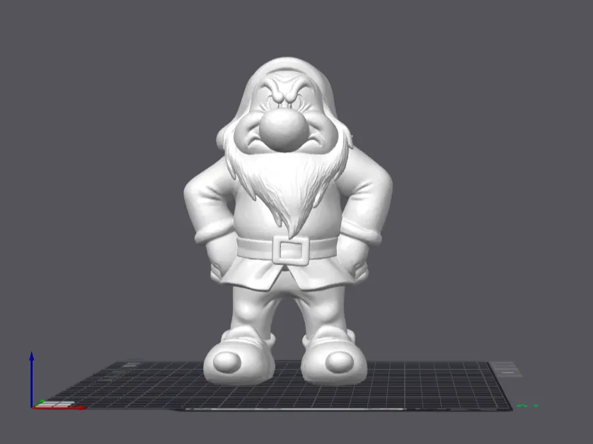 Grincheux - figurine des sept nains