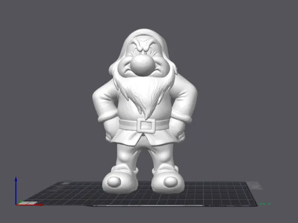 Grincheux - figurine des sept nains