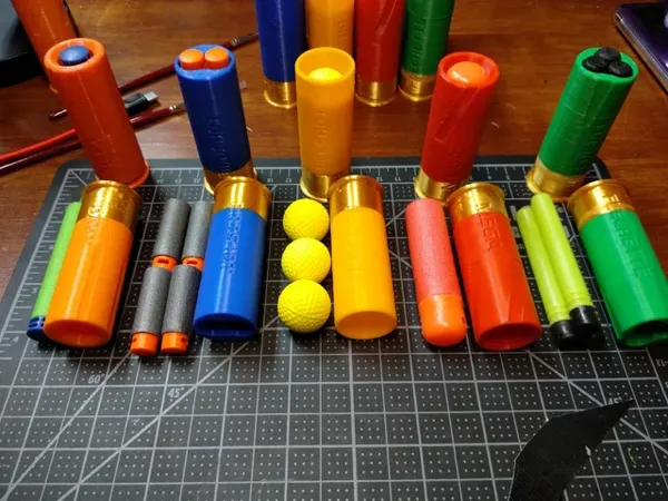 Cartouches factices pour blaster Nerf